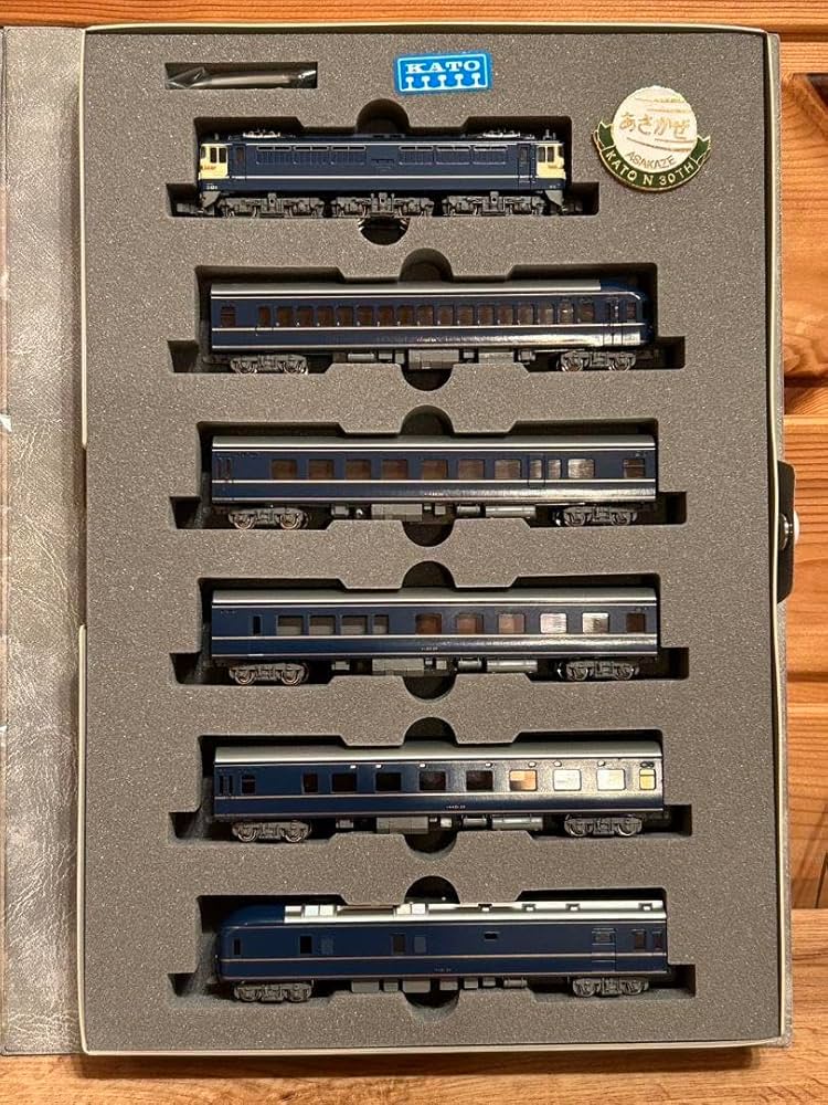 ダ-輔KATO 鉄道模型N誕生30周年記念製品[あさかぜ] Amazon.co.jp: KATO 鉄道模型 N 誕生 30周年記念 